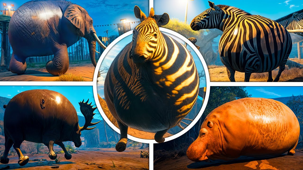 Puffed Animals in Zoochosis Halloween Update 🎃