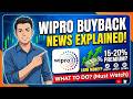 Wipro Buyback 2026 News Explained in தமிழில் || Support and Resistance