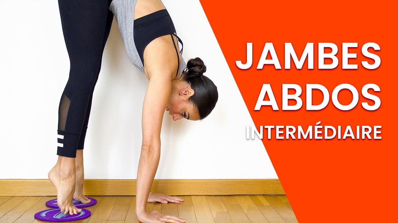 Renfo des jambes et des abdos / slide disques