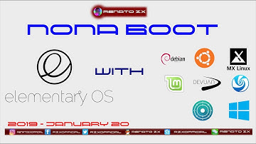 2019 - How to 9-boot Elementary OS 5.0 with Windows 10 in UEFI - Multiboot 9 - January 19