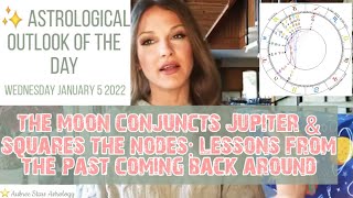 Astrology of the Day - 1 5 22 - The Moon Conjunct Jupiter & Venus Square the Eris Point