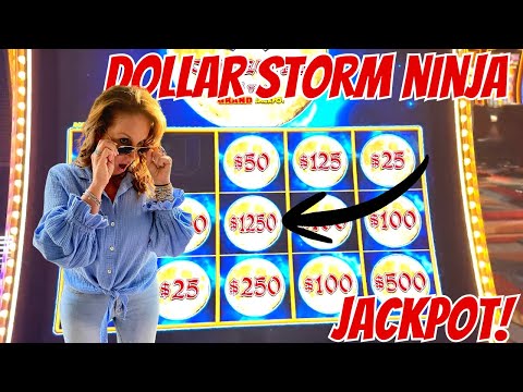 NEVER GIVE UP Because THIS Could Happen! Amazing Jackpot On Dollar Storm NINJA!