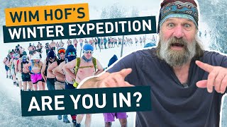 Freezing Fun: Wim Hof's Winter Expedition!❄️