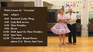 Lesson Waltz 16 - Cavatina Round Dance