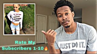 RATING SUBSCRIBERS OUTFITS 1-10🔥🔥 MUST WATCH