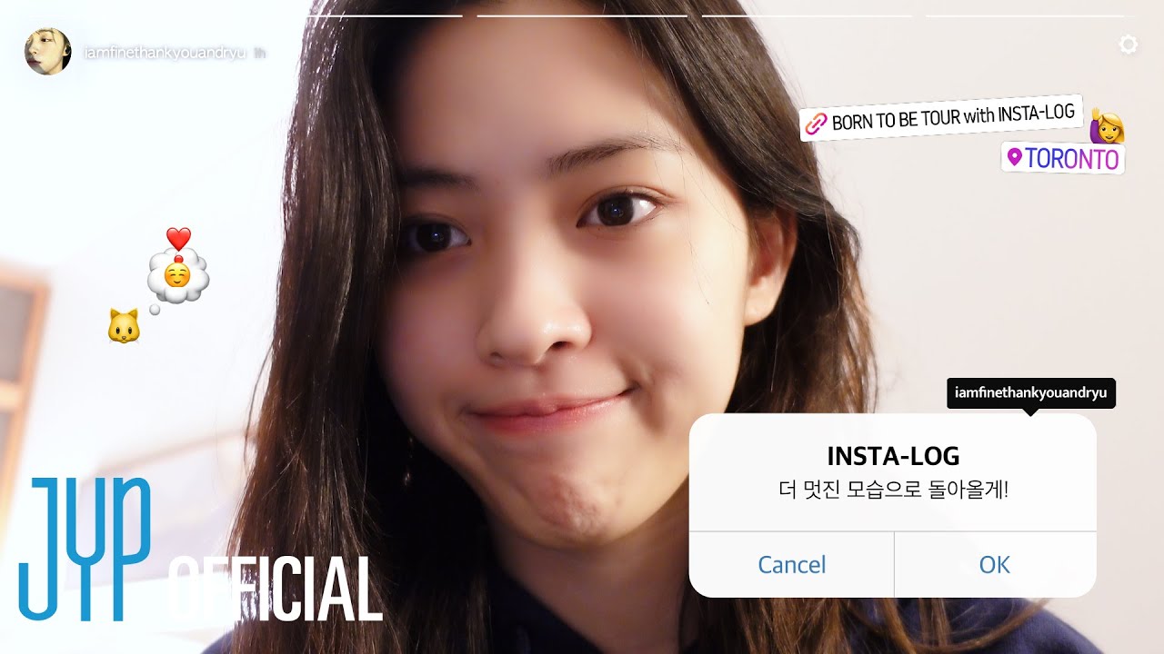 Insta-LOG] EP24 #RYUJIN #TORONTO | ITZY 2ND WORLD TOUR 'BORN TO BE