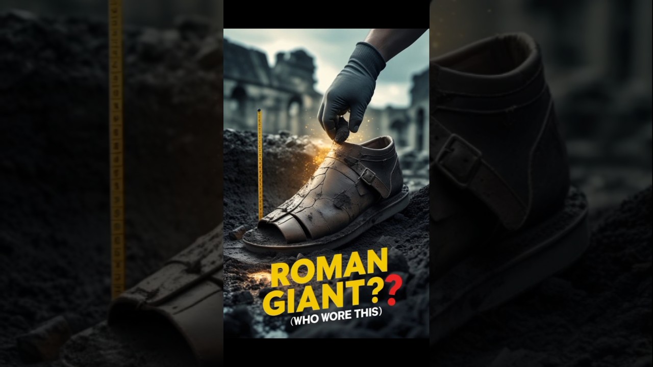 2,000-year-old Giant Shoe Discovered at Hadrian’s Wall 