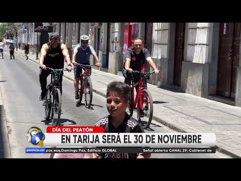 CERRARAN VÍAS URBANAS EL 30  POR EL DÍA DEL PEATÓN