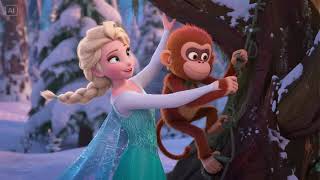 Elsa Monkey’s Climb 2 🐒🌴 | Fun Jungle Adventure Song for Kids | Sing, Move & Reach the Sky!