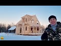 Кровельные работы в доме из бруса. Особенности работы над сложной кровлей дома 7 на 11 с эркером.