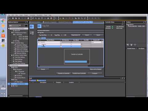 Échange EthernetIP entre 2 NJ/NX de OMRON