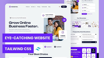 1) Bikin Website Eye Catching Menggunakan HTML5 Tailwind CSS Tutorial