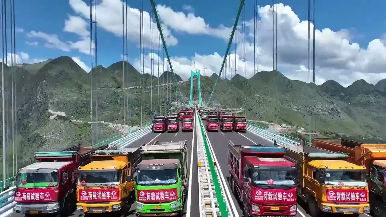 World's tallest bridge completes load test