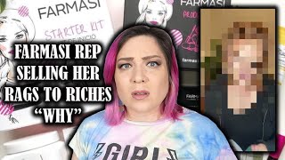 FARMASI MLM REP SELLING HER RAGS TO RICHES WHY @monicahayworth