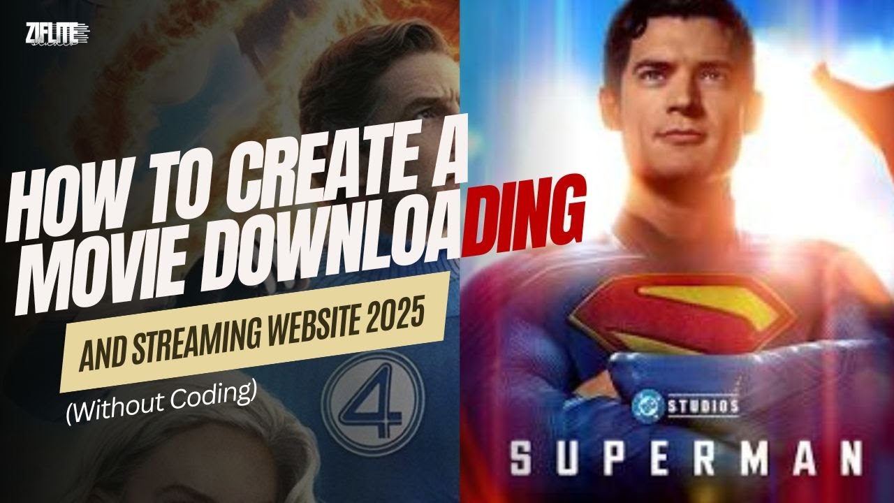 How to Create a Movie Website in 2025 (No Coding)