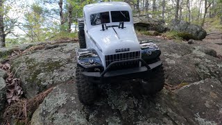 Power Wagon from proline gets a run up the mountain.