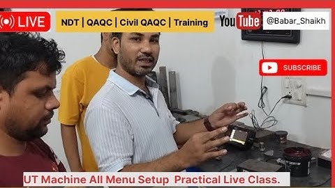 UT Machine Calibration Step-by-Step Explained | Babar Shaikh | NDT | QAQC | Training | Full Video 😲