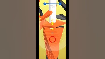 Satisfying Stack Ball Gameplay  #stackballgame #satisfying #shorts  #gaming