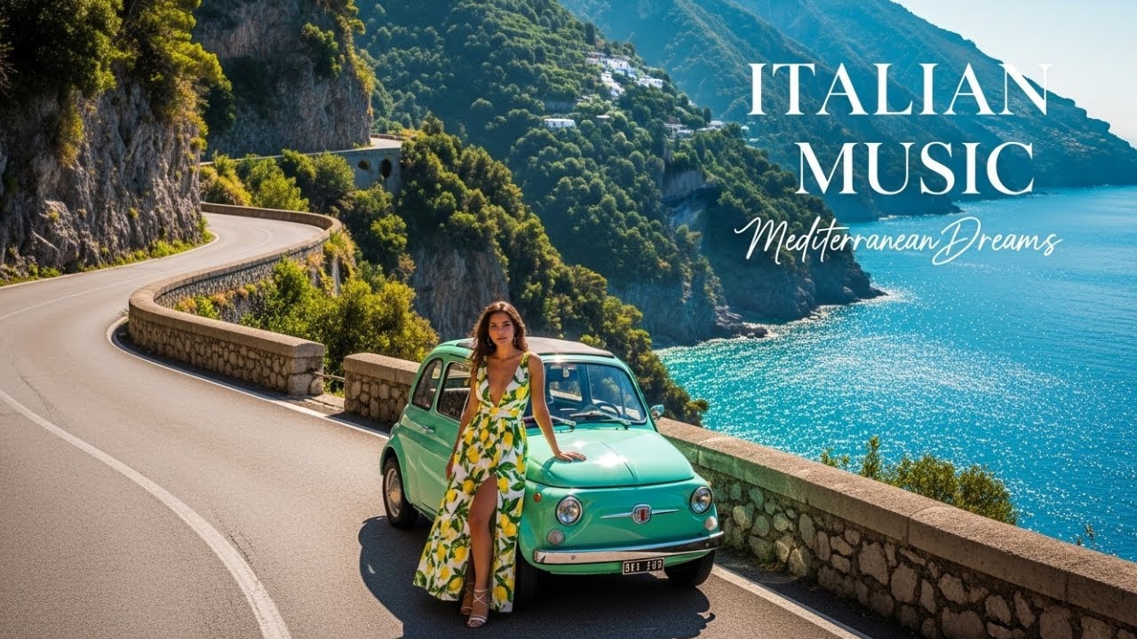 Amalfi Coast Nights 🎶 Romantic Instrumental Music for Calm Evenings | 4K