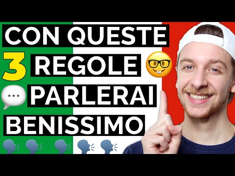 3 Regole Principali Della Grammatica Italiana (Sub ITA) | Imparare l’Italiano