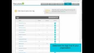 Percolate LMS™ Administrator Tour Part 3: Creating Tags
