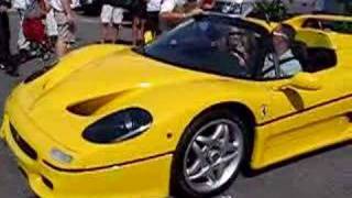 Ferrari F50 @ Monaco!!!!! Yellow Ferrari F50 Sound