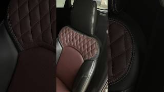 Toyota Hyryder Modification | black & brown 🔥 #hyryder #toyotahyryder #carseatcovers