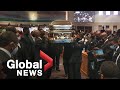 George Floyd funeral:  Family and friends bid final farewell to George Floyd