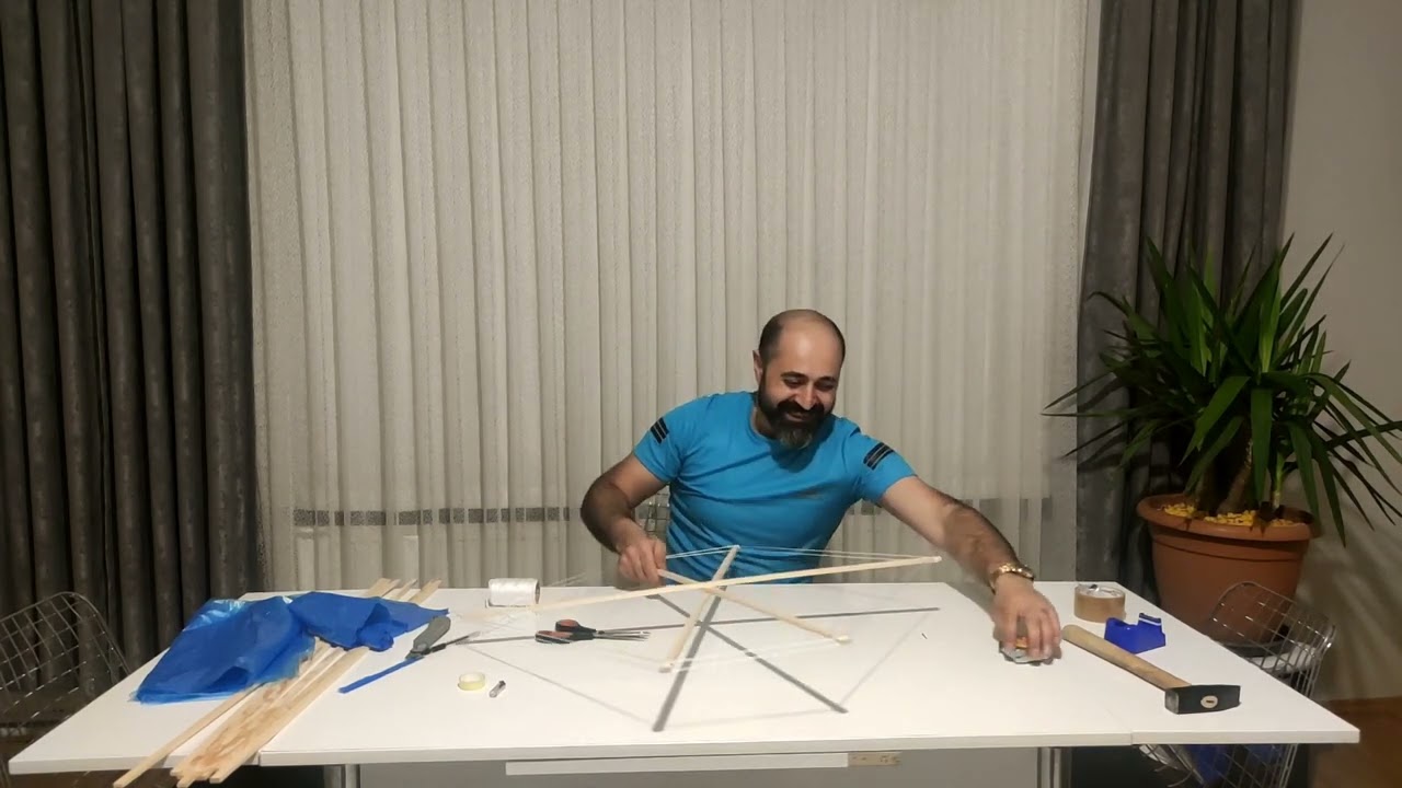 UÇURTMA NASIL YAPILIR KOLAY ANLATIM.