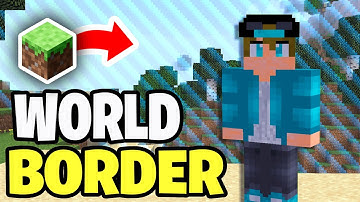 How To Make World Border In Minecraft Java! - Tutorial