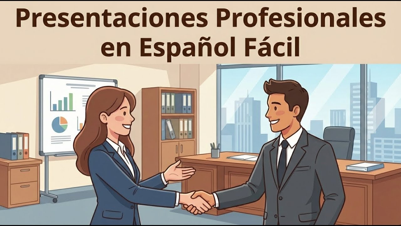 Spanish Podcast for Easy Conversation in Daily Life |Professional Presentations in Easy Spanish