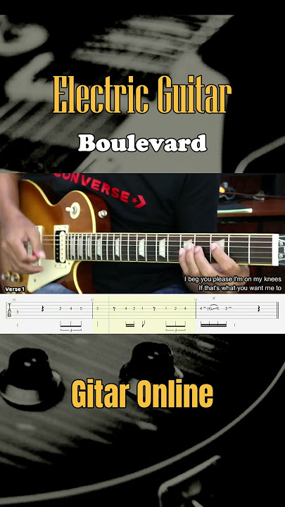 Boulevard - Dan Byrd - Guitar Instrumental Cover   Tab