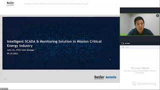 Webinar | Intelligent SCADA   Monitoring Solution in Mission Critical Energy Industry