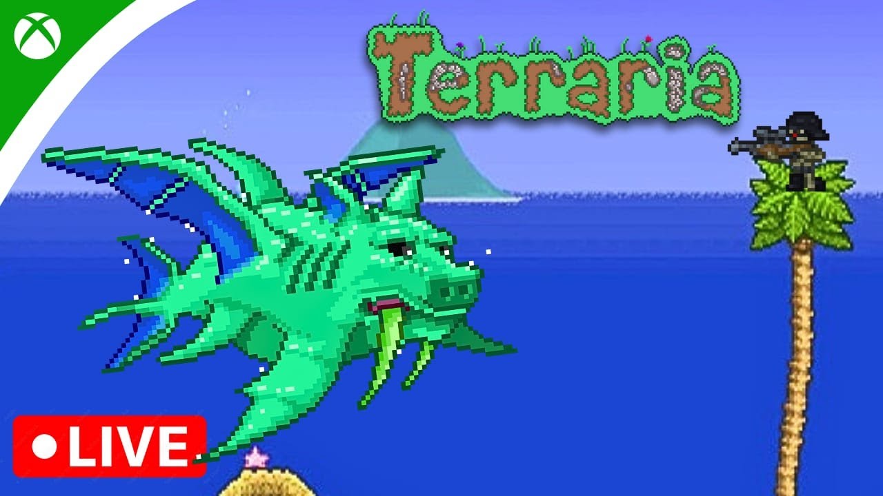 🔴 Terraria: A ÚLTIMA LIVE! 🔥 Derrotando o DUKE FISHRON antes da GRANDE ...