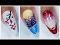 New nail art designs 2023  winter nails art compilation  ombre nails tutorial