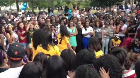 Omega Phi Beta Sorority, Inc. Alpha Chapter Block Party Stroll 2012