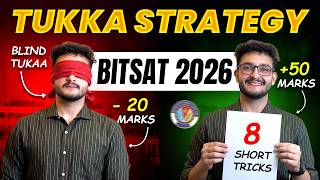 Famous BITSAT 2026: Tukka Strategy | 50+ Marks GUARANTEED🔥| CSE in Pilani, Goa Wealth