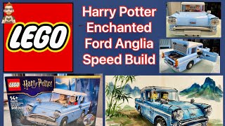 Genuine Lego Harry Potter Enchanted Fors Anglia Speed Build @AustrianBrickFan