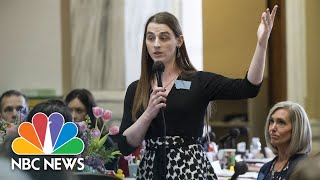 Mont. Rep. Zooey Zephyr responds after being silenced by Republican lawmakers