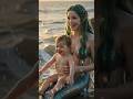 What If You Found a Mermaid and Her Child#AIShorts #AIVideo #Mystery #Magic #Cinematic #ViralShorts