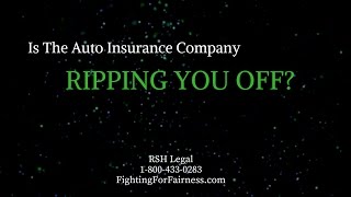 Is The Auto Insurance Company Ripping You Off?
