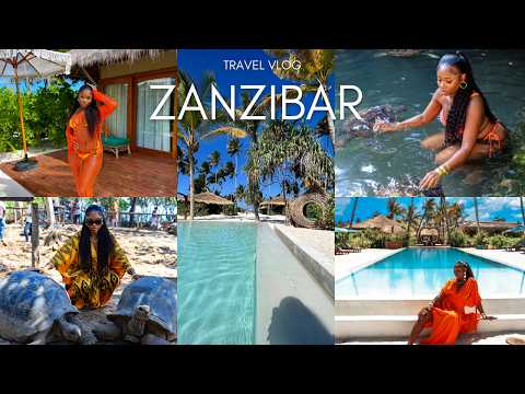 ZANZIBAR TRAVEL VLOG! BIRTHDAY TRIP + SWIMMING W/ TURTLES + THE ROCK RESTAURANT + MORE |CHEV B VLOGS