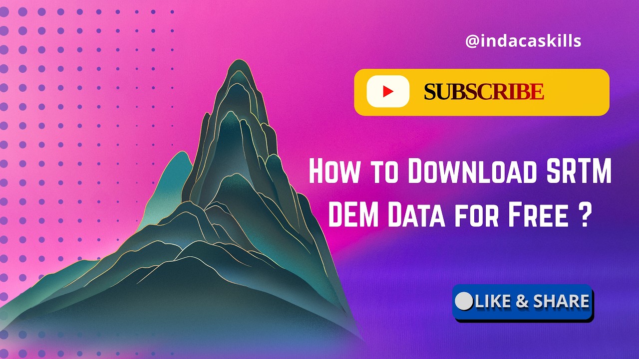 How to Download SRTM DEM Data for Free 🌍 | Step-by-Step - YouTube
