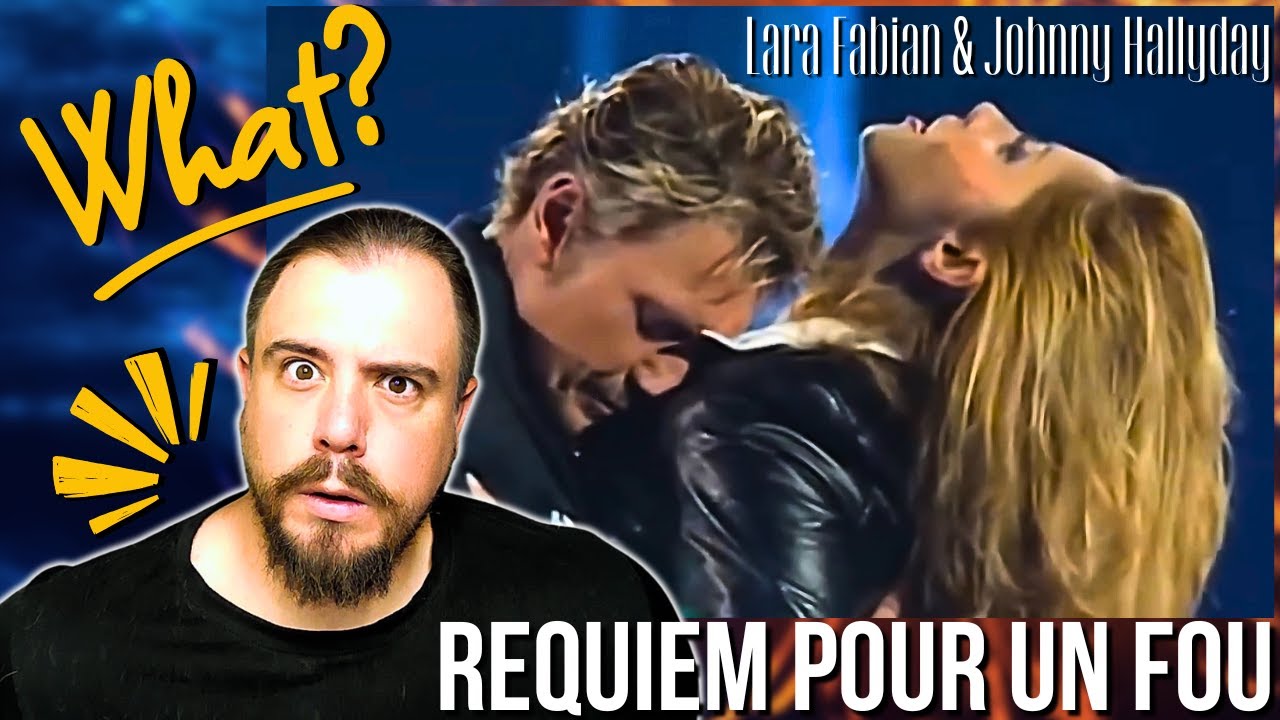 Lara Fabian & Johnny Hallyday - Requiem pour un fou │ FIRST TIME HEARING!