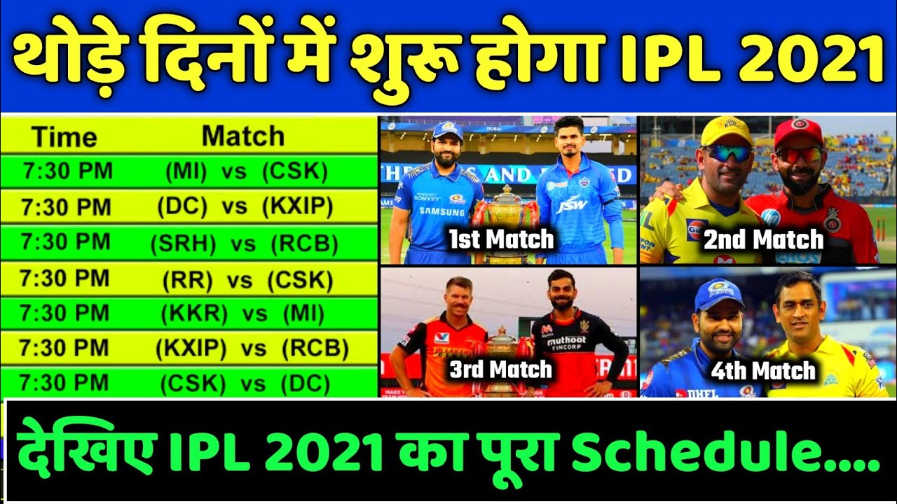 IPL 2021 - 5 Big Updates from BCCI Regarding IPL 2021 Schedule, IPL New Rules & IPL Starting Date