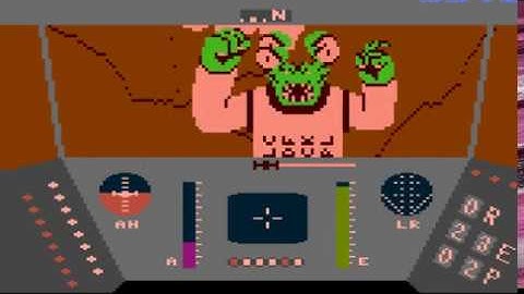 Rescue on Fractalus  Atari 8 Bit Version with Loading Intro!