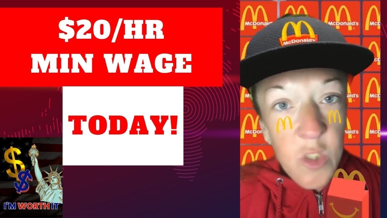 California Minimum Wage for Fast Food Workers Increases to $20/hr TODAY!