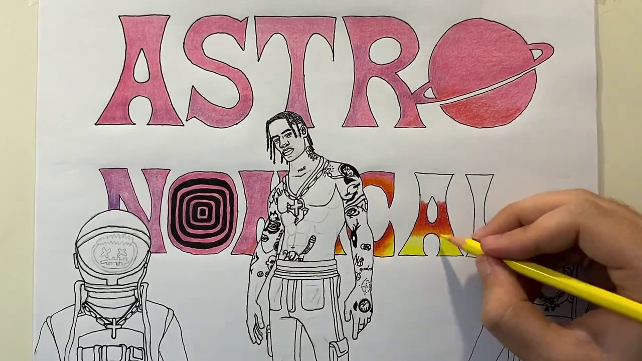 Como Dibujar a Travis Scott de Fortnite - YouTube