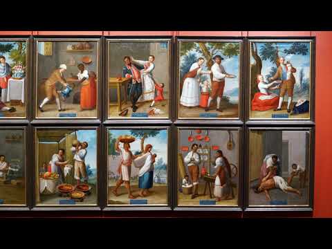Pride and anxiety in New Spain: Francisco Clapera, set of sixteen Casta paintings, c. 1775
