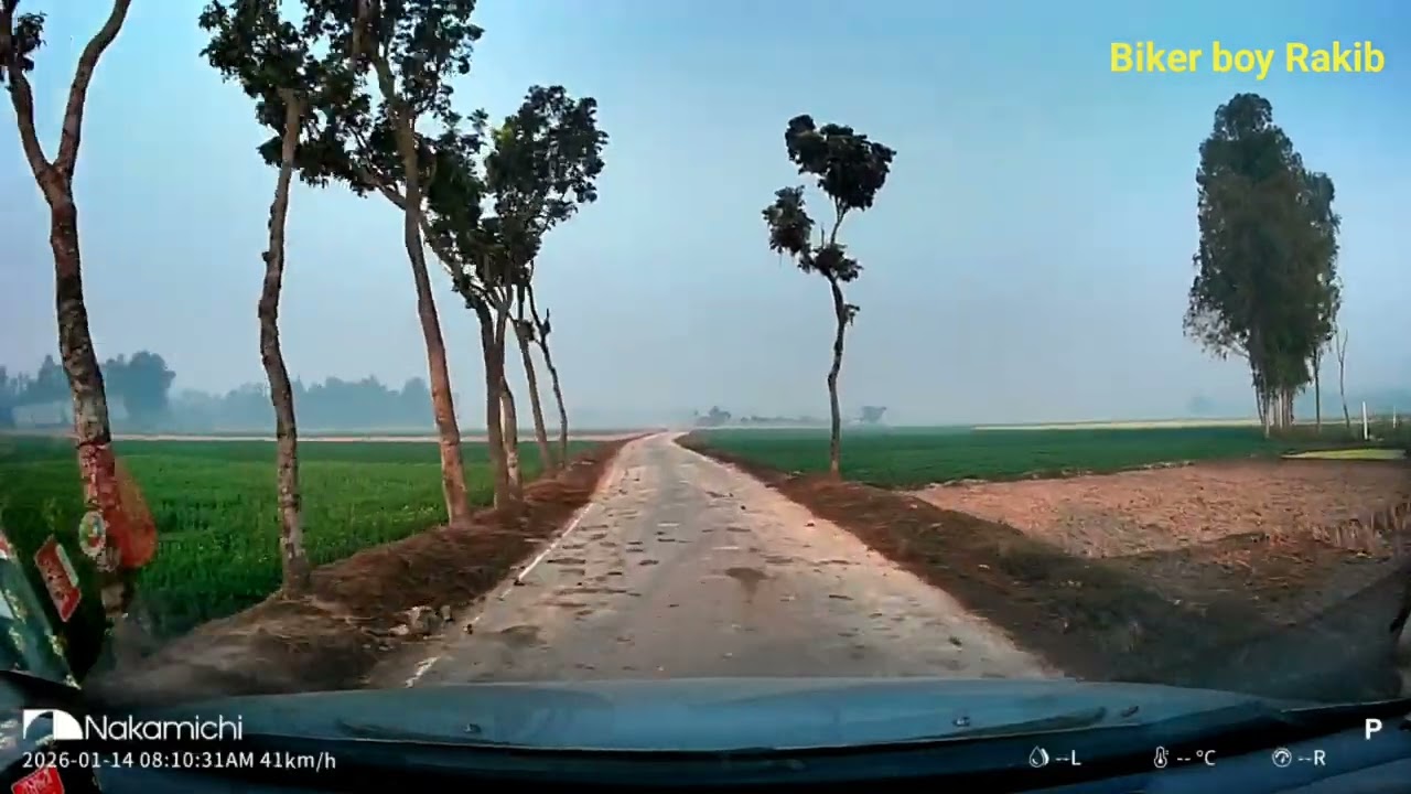 শীতের সকাল।X corola.Biker boy Rakib.